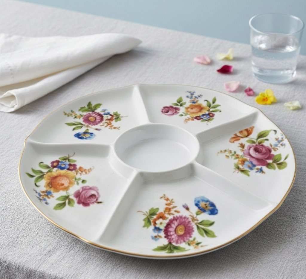 Rosenthal Porzellan Anrichte Teller Antiquität Vintage Sammlerstück